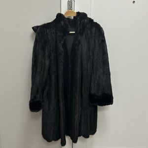 VINTAGE FUR JACKET